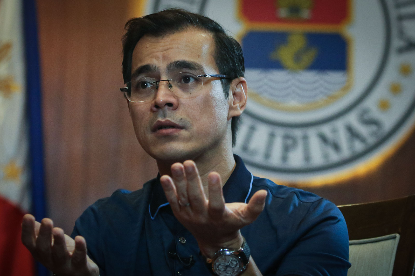 Rappler Talk with Manila Mayor Isko Moreno on October 2, 2019. Photo by KD Madrilejos/Rappler