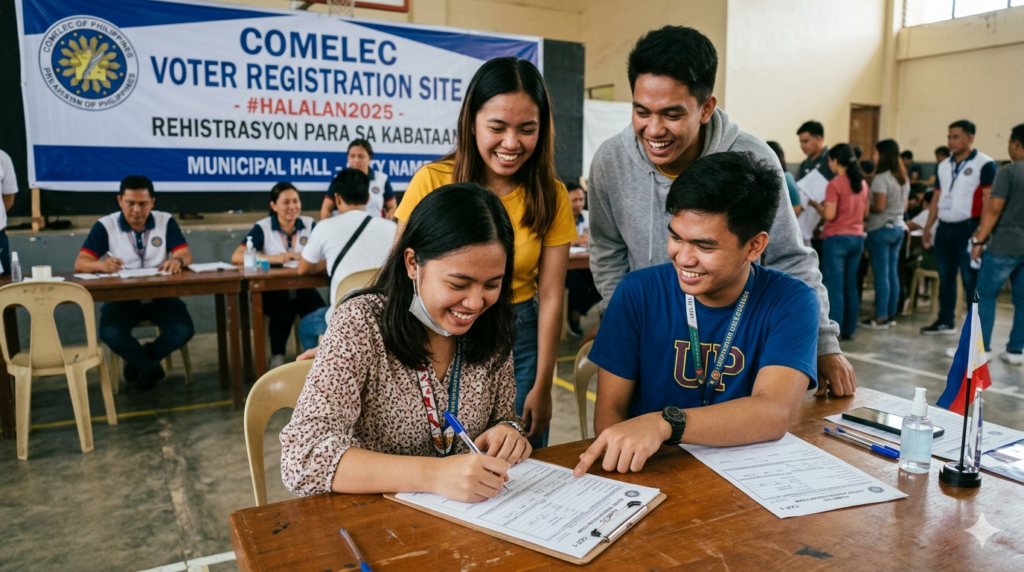 Young Filipino Voters Registration