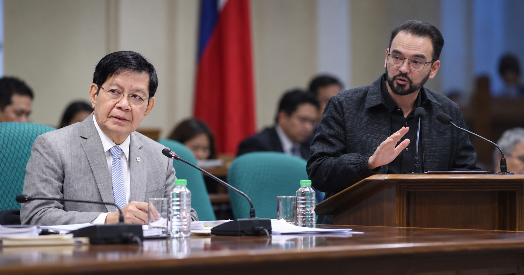 Triple whammy si Sen Ping sa pagtarget kay Cayetano akusayon sa ghost project, reclamation at fake titles, sablay