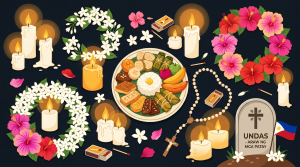 Mga Icon ng Undas: Kandila, Bulaklak, at Pagkain — Bakit Ito ang Mga Simbolo ng Nobyembre?